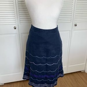 Boden Linen Skirt